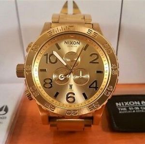 BRAND NEW NIXON GOLD 51-30 WATCH